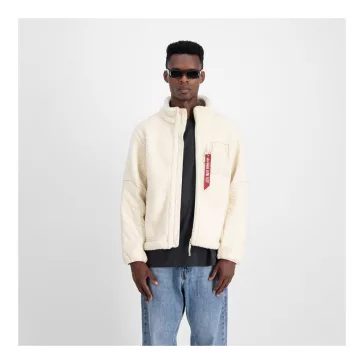 Sherpa Zip-Jacket - off white