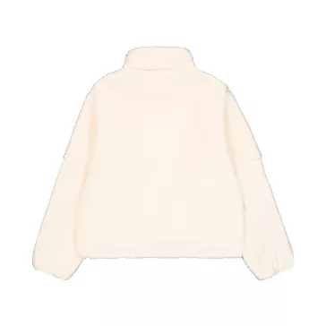 Sherpa Zip-Jacket - off white