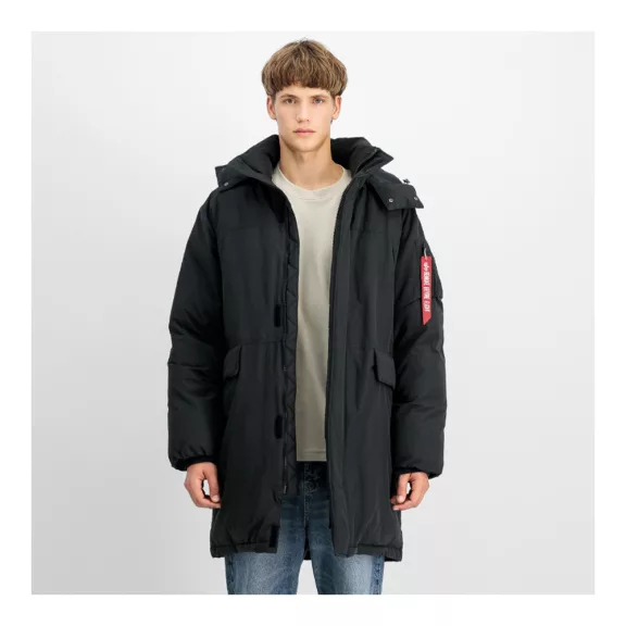 Puffer Parka - black