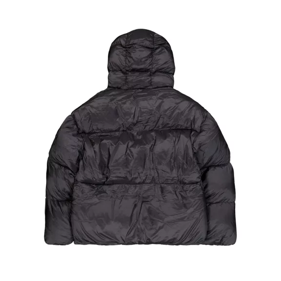 Cloud Puffer Bomber Winter Jacket - vintage grey