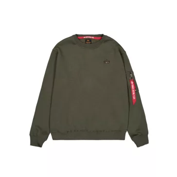 3D Small Logo Sweater - dark olive