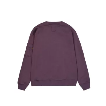 3D Small Logo Sweater - plum