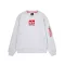 Satin Logo Sweater - pastel grey