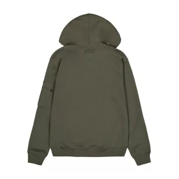 3D Small Logo Hoodie - dark olive