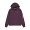 3D Small Logo Hoodie - plum