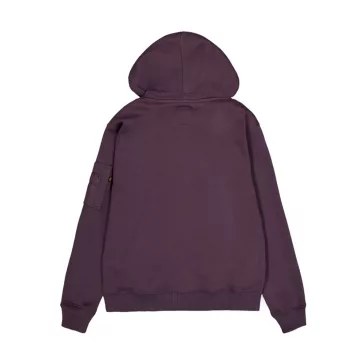 3D Small Logo Hoodie - plum