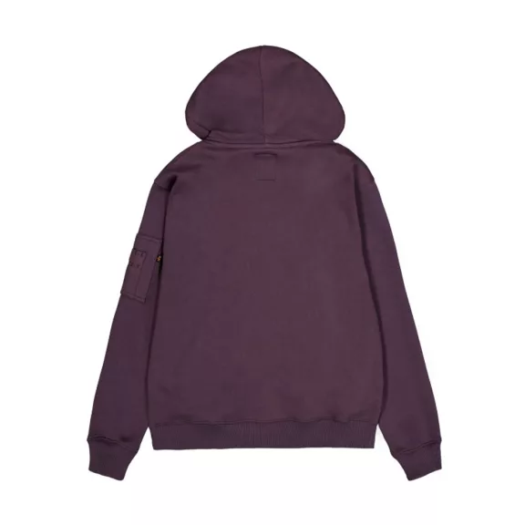 3D Small Logo Hoodie - plum
