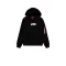 Camo Panel Hoodie - black