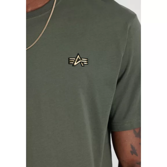 3D Small Logo T - dark olive