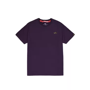 3D Small Logo T - plum