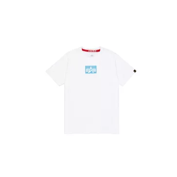 Satin Logo T - white
