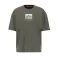 Satin Logo T - dark olive