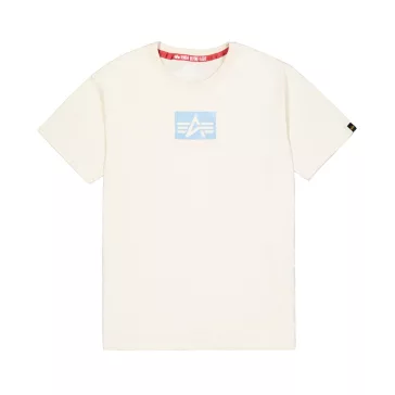 Satin Logo T - vintage white