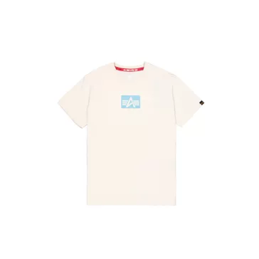 Satin Logo T - vintage white
