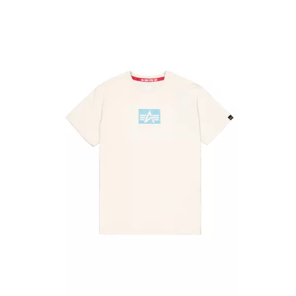 Satin Logo T - vintage white
