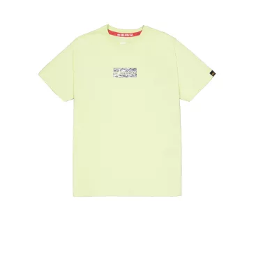 Metal Plate T - arctic lime