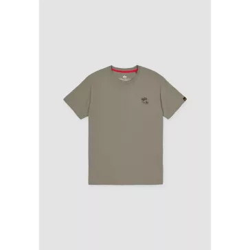 Camo Logo Puff Print BP T - olive