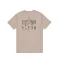 Camo Logo Puff Print BP T - vintage sand