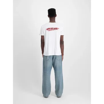 Signature Puff Print BP T - white