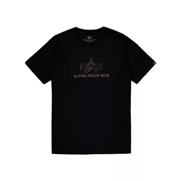 Basic Mid Logo TPU T-Shirt - black
