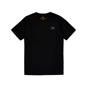 Basic Small Logo TPU T-Shirt - black/chrome