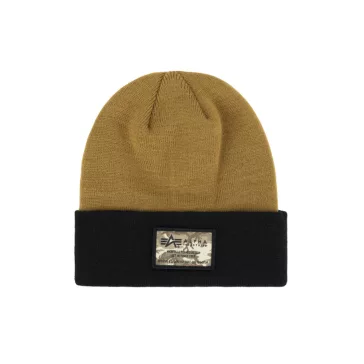 Crew C Label Beanie - khaki