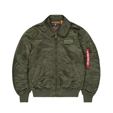Flying Tigers CWU Bomber Jacket - dark olive