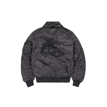 Flying Tigers CWU Bomber Jacket - vintage grey