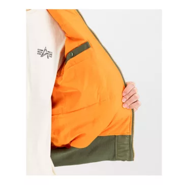 MA-1 Peace Bomber Jacket - sage green