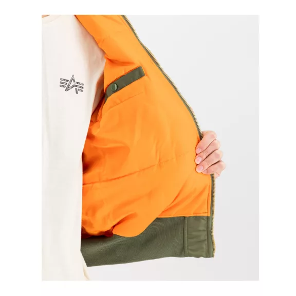 MA-1 Peace Bomber Jacket - sage green