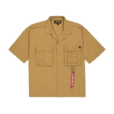 Aloha Safari Shirt - khaki