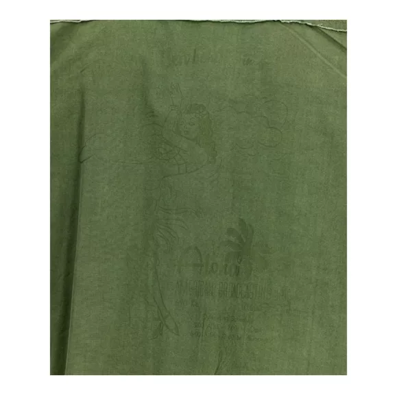 Aloha Safari Shirt - dark olive