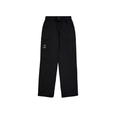 Nylon Cargo Pants - black