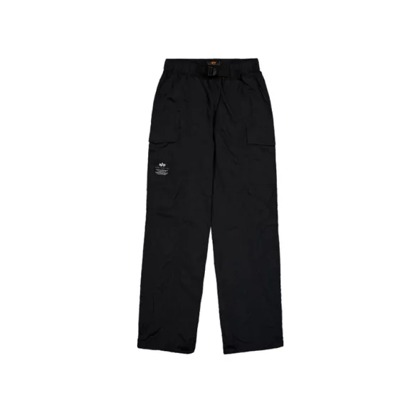 Nylon Cargo Pants - black