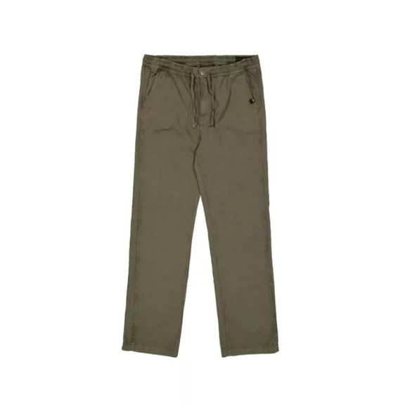 Basic Cotton pant - dark olive