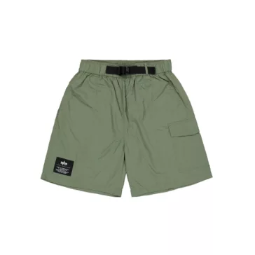 Nylon Cargo Short - sage green