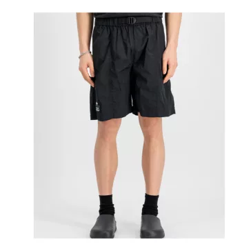 Nylon Cargo Short - black