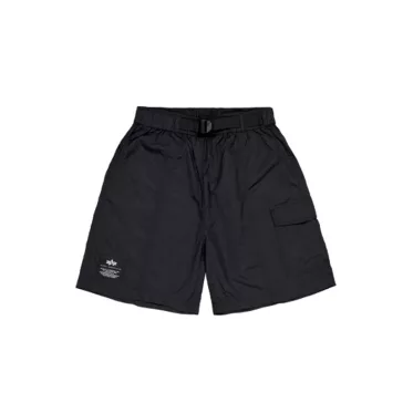 Nylon Cargo Short - black