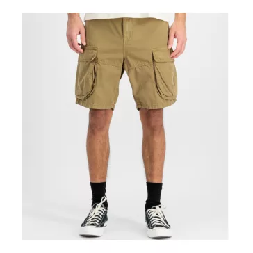Canvas Cargo Short - khaki