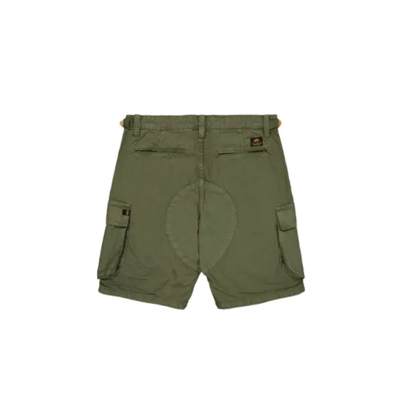 Canvas Cargo Short - dark olive