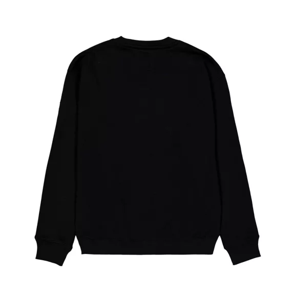 Camo Sleeve Crewneck - black