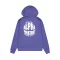 Logo Back Print Hoodie - night purple