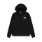 Camo Sleeve Hoodie - black