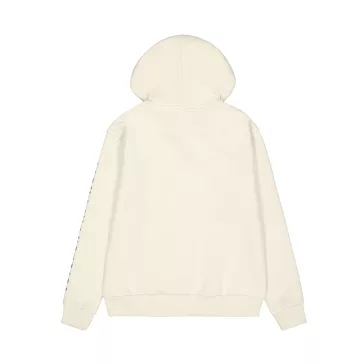Camo Sleeve Hoodie - vintage white