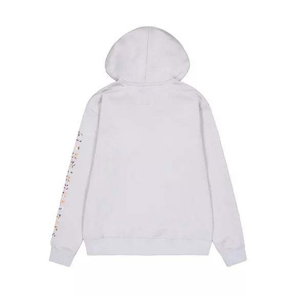 Camo Sleeve Hoodie - pastel grey