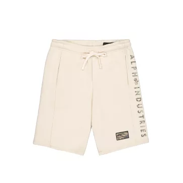 Camo Jogger Short - vintage white