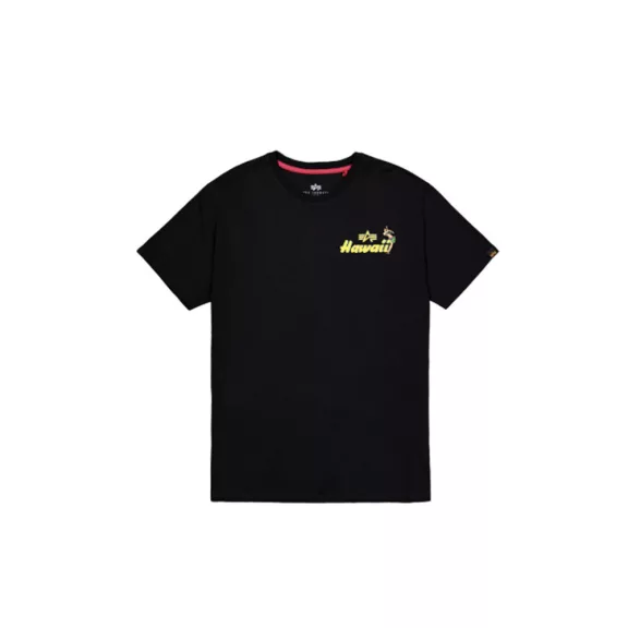 Pearl Harbor Back Print T-Shirt - black