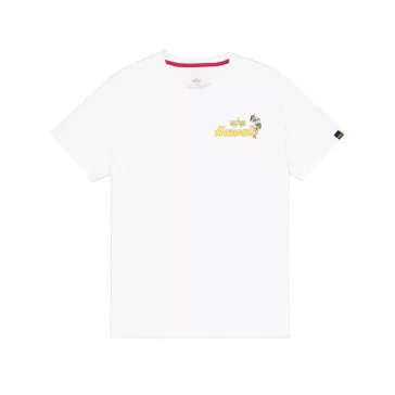 Pearl Harbor Back Print T-Shirt - white