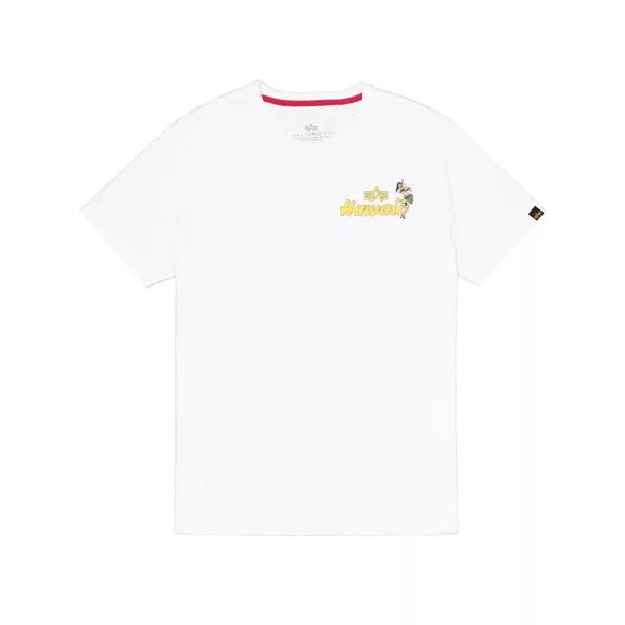Pearl Harbor Back Print T-Shirt - white