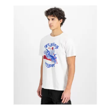 Fyling Tigers Ink T-Shirt - white
